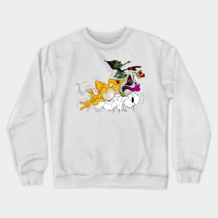 SKATING BLOODY RABBIT 06 Crewneck Sweatshirt